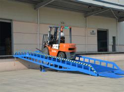 Mobile dock ramp - CE-approved hydraulic